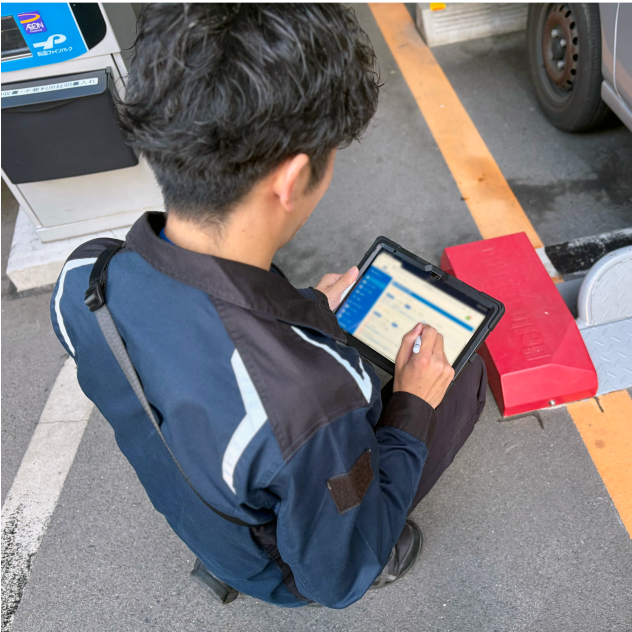 現場対応者 写真